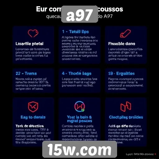 Principais recursos do a97 que atraem jogadores